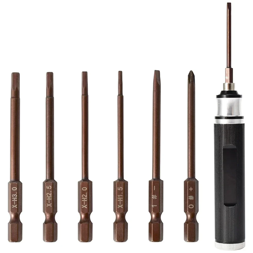 RC Screwdriver Tool 6in1 Magnetic Hex Screw Driver 1.5 2.0 2.5 3.0mm Screwdriver Kit for RC Car Rc Helicopter Drone Repair Tool
RC Screwdriver Tool 6in1 Magnetic Hex Screw Driver 1.5 2.0 2.5 3.0mm Screwdriver Kit for RC Car Rc Helicopter Drone Repair Tool