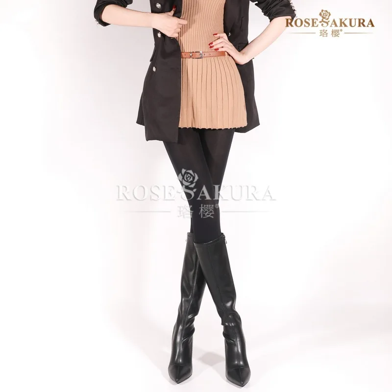 Чулки Luo Ying8539Gold120D, шелковистые, на весну и осень, с вельветовой подкладкой, слегка утолщенные, сексуальные, забавные, черные колготки
Чулки Luo Ying8539Gold120D, шелковистые, на весну и осень, с вельветовой подкладкой, слегка утолщенные, сексуальные, забавные, черные колготки