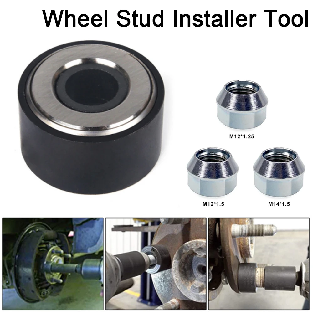 Car Wheel Stud Installer Tool M12x1.25 M12x1.5 M14x1.5 Wheel Stud Installer 22800 Wheel Stud Installer Replace Most Automotive
Car Wheel Stud Installer Tool M12x1.25 M12x1.5 M14x1.5 Wheel Stud Installer 22800 Wheel Stud Installer Replace Most Automotive