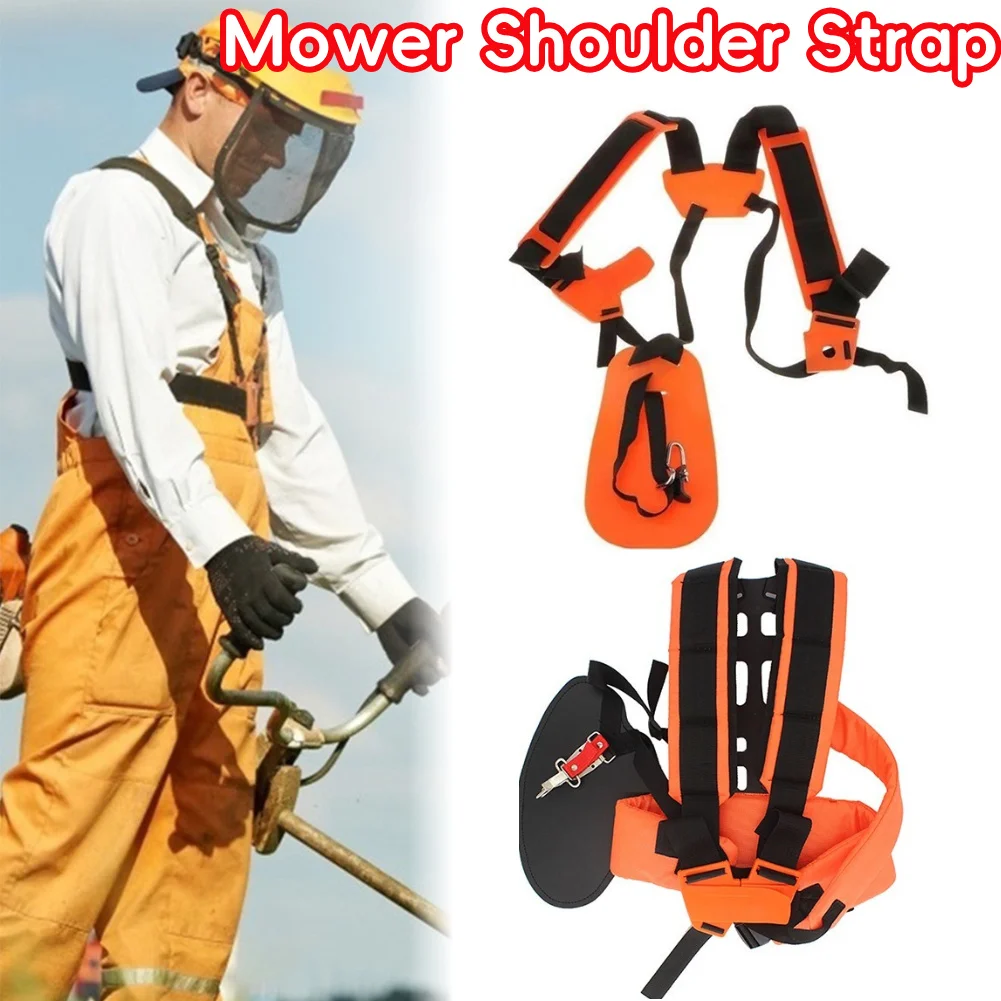 Mower Shoulder Strap Lawn Mower Harness Strap Double Shoulder Strap Adjustable Grass Trimmer Strap for Brush Cutter Trimmer
Mower Shoulder Strap Lawn Mower Harness Strap Double Shoulder Strap Adjustable Grass Trimmer Strap for Brush Cutter Trimmer