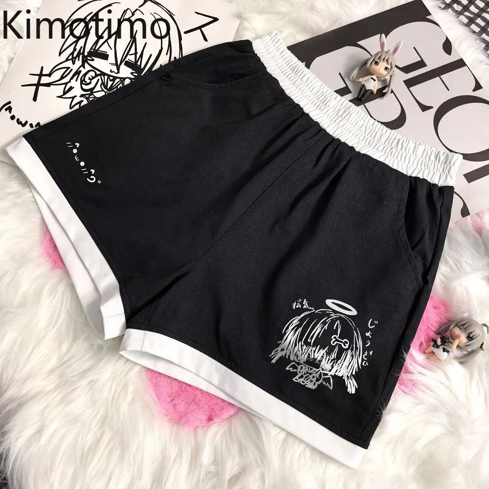 Kimotimo Japanese Cute Anime Print Shorts Women Summer New Elastic Waist Loose Sports Short Pants Y2k Casual Grunge Streetwear
Kimotimo Japanese Cute Anime Print Shorts Women Summer New Elastic Waist Loose Sports Short Pants Y2k Casual Grunge Streetwear