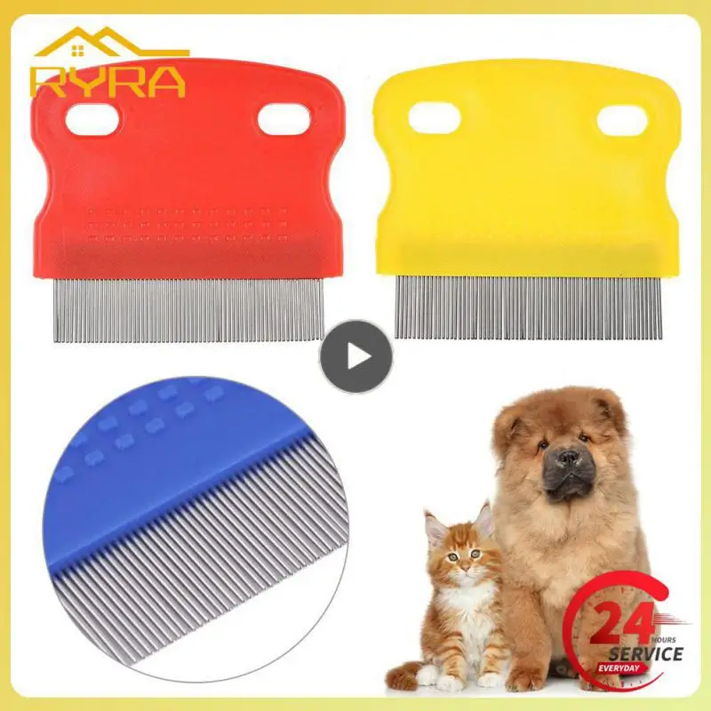 Hair Lice Comb Brushes Terminator Fine Egg Dust Nit Free Removal Stainless Steel Lice Comb Dog Comb
Hair Lice Comb Brushes Terminator Fine Egg Dust Nit Free Removal Stainless Steel Lice Comb Dog Comb