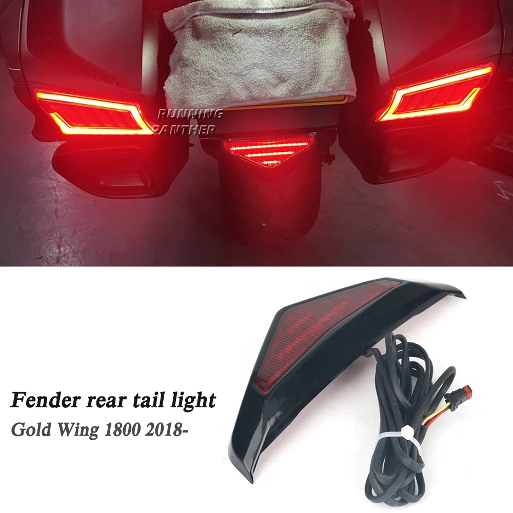 New Motorcycle Accessories Chrome Rear Fender Lower Trim LED LIGHT For Honda Goldwing Gold Wing GL 1800 GL1800 F6B 2018-24
New Motorcycle Accessories Chrome Rear Fender Lower Trim LED LIGHT For Honda Goldwing Gold Wing GL 1800 GL1800 F6B 2018-24