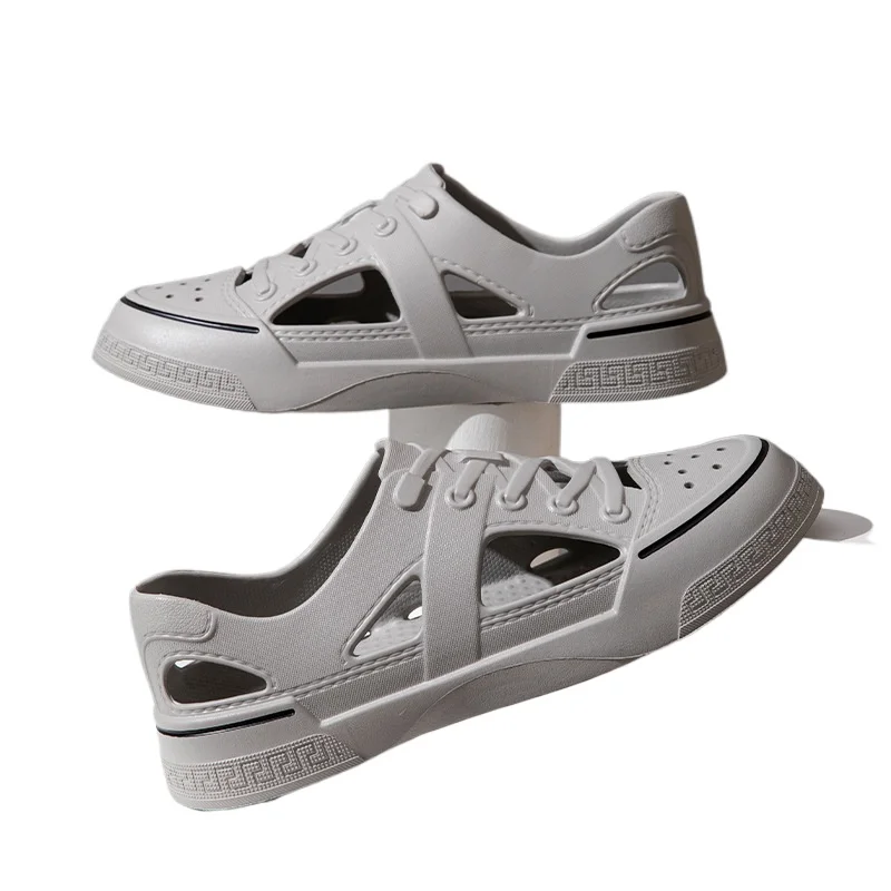 Couple Non Slip Beach Sandals Closed Toe Design Suitable Wading Style Children's Summer Crocs Casual Kids Boys Girls Daily
Couple Non Slip Beach Sandals Closed Toe Design Suitable Wading Style Children's Summer Crocs Casual Kids Boys Girls Daily