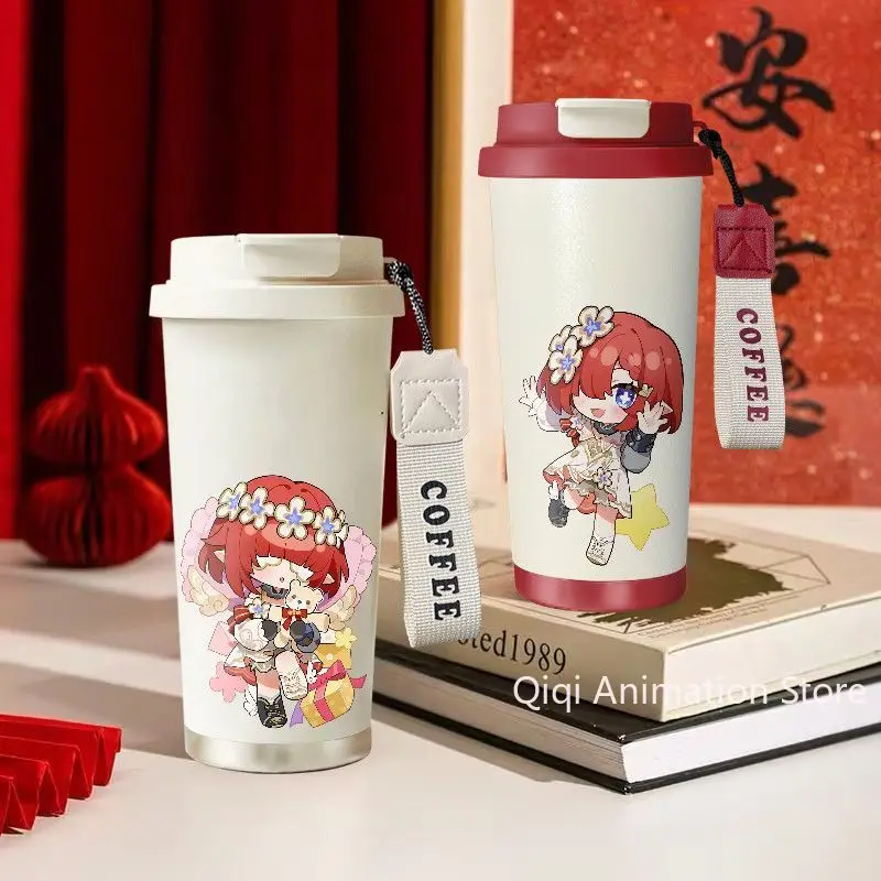 Kawaii Thermos Cup Anime Figures Honkai: Star Rail Tribbie Insulate Cup Large Capacity Coffee Cup Portable Watercup
Kawaii Thermos Cup Anime Figures Honkai: Star Rail Tribbie Insulate Cup Large Capacity Coffee Cup Portable Watercup