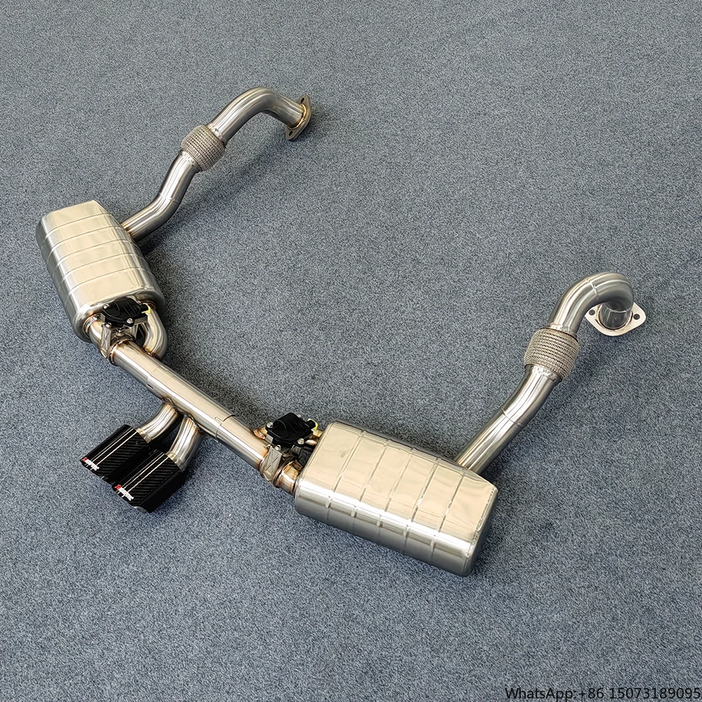 Factory Stainless Steel Catback Exhaust System for 981 Boxster S Includes Muffler and Exhaust Pipes
Factory Stainless Steel Catback Exhaust System for 981 Boxster S Includes Muffler and Exhaust Pipes