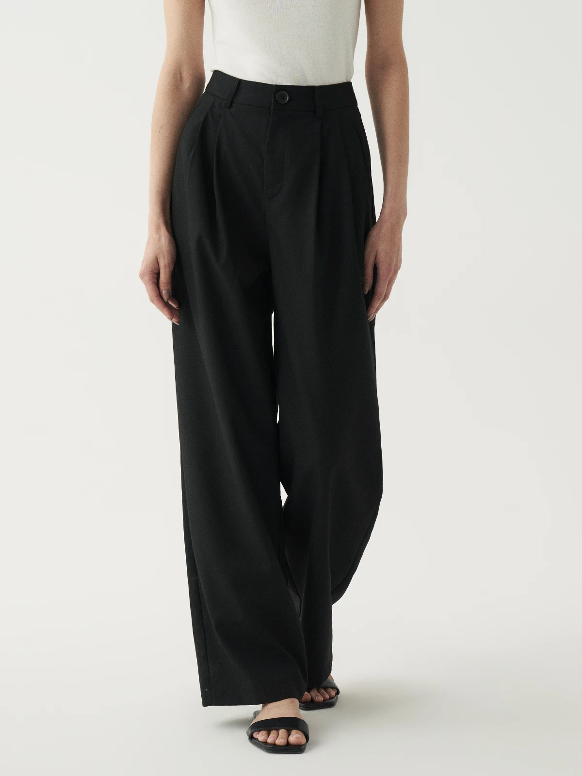 High Waist Draped Loose Straight Leg Pants Commute Casual Trousers Thin Wide Leg Pants Spring Season Women's Fashion
High Waist Draped Loose Straight Leg Pants Commute Casual Trousers Thin Wide Leg Pants Spring Season Women's Fashion