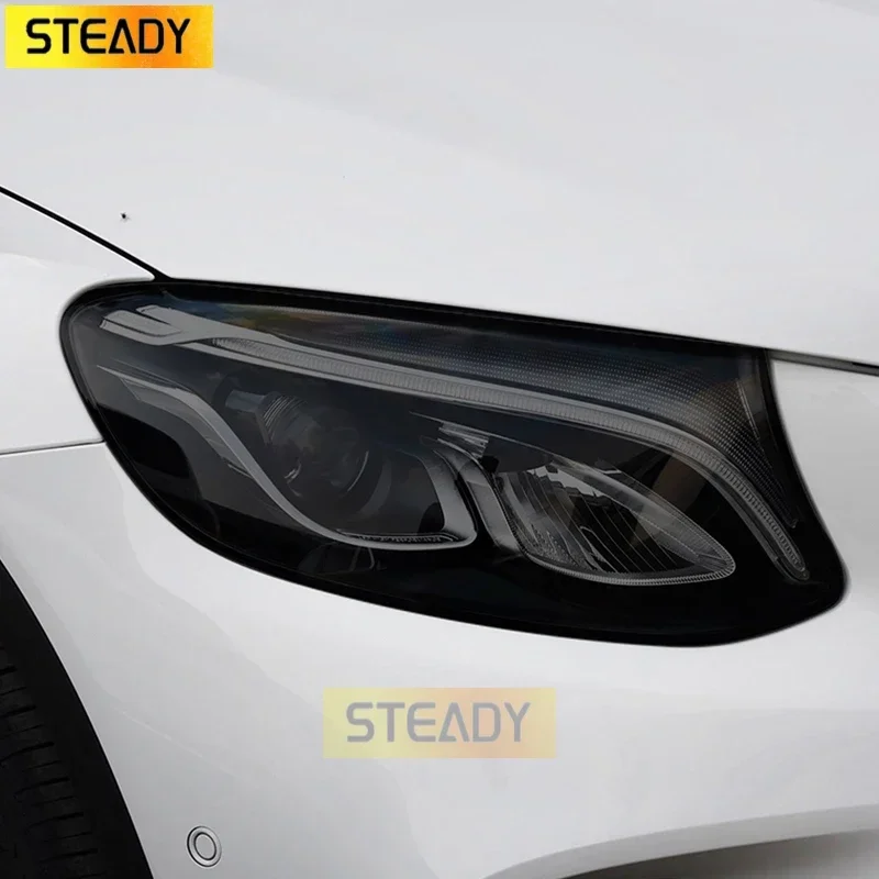 Car Headlight Protective Film Headlamp Taillight Transparent Black TPU Sticker For Mercedes Benz GLC Class SUV X253 Accessories
Car Headlight Protective Film Headlamp Taillight Transparent Black TPU Sticker For Mercedes Benz GLC Class SUV X253 Accessories