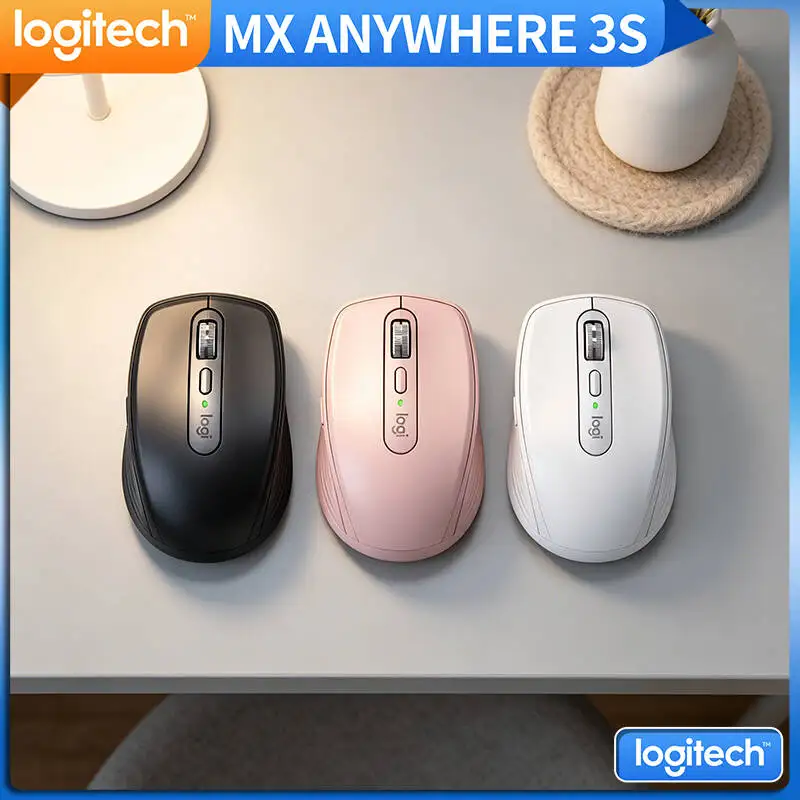 Top-Tier Logitech MX Anywhere 3S Mouse - 8K DPI, MagSpeed Wheel, Quiet Clicks, Multi-OS Compatibility, USB-C Charging
Top-Tier Logitech MX Anywhere 3S Mouse - 8K DPI, MagSpeed Wheel, Quiet Clicks, Multi-OS Compatibility, USB-C Charging