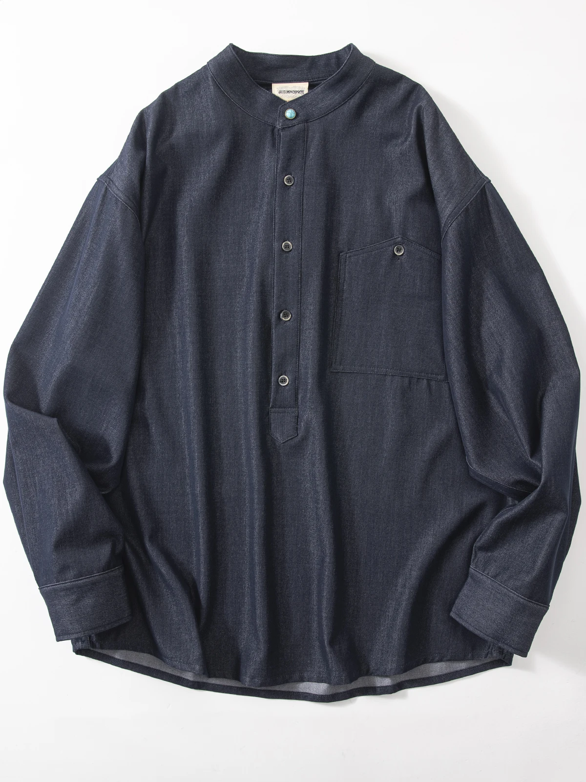 Casual Loose Men's Silk Blend Stand Collar Long Sve irt Comfortable Skin-Friendly Classic Base Layer T-irt
Casual Loose Men's Silk Blend Stand Collar Long Sve irt Comfortable Skin-Friendly Classic Base Layer T-irt