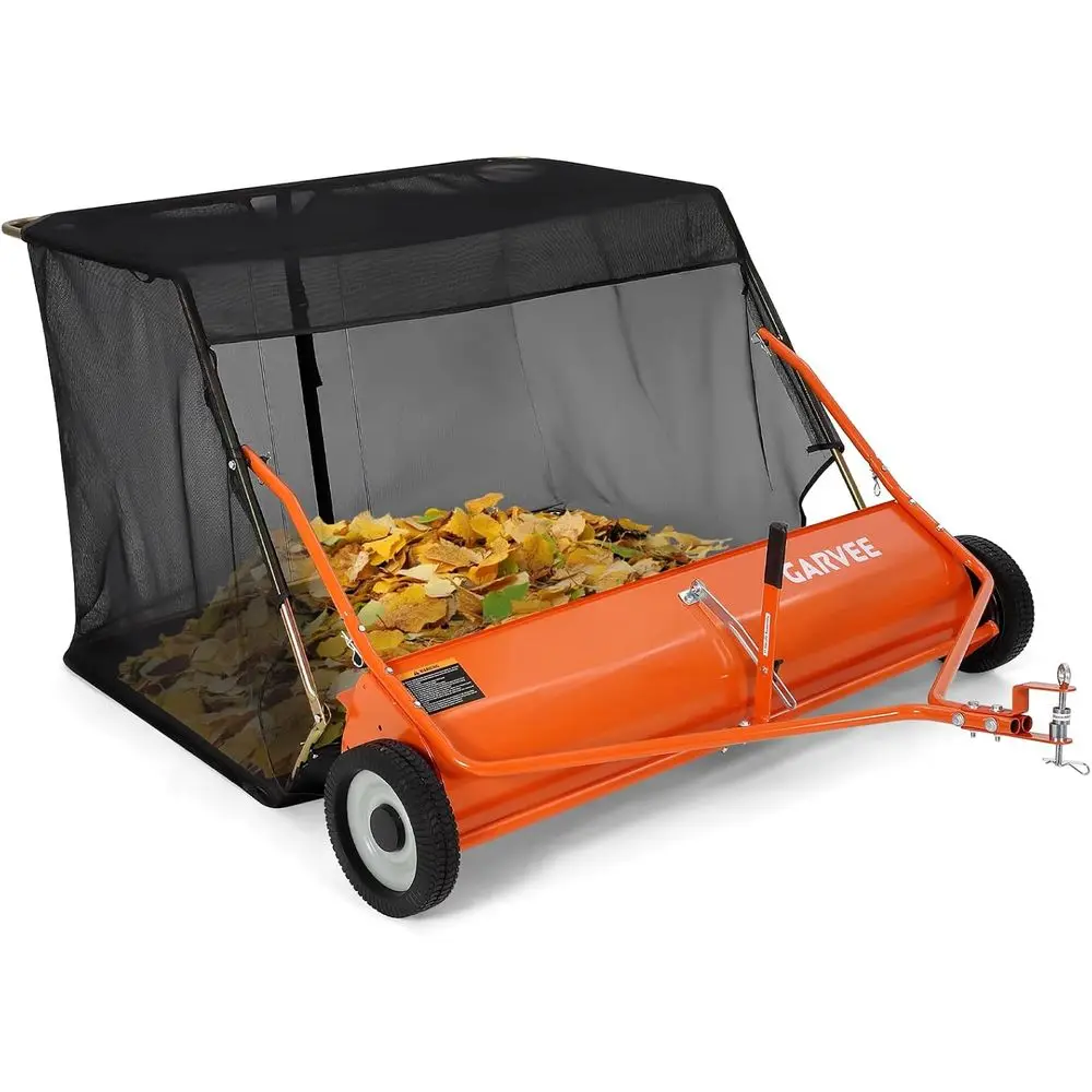 52" Tow-Behind Lawn Sweeper – 27 cu.t. Large-acity Pull-Behind Grass & Lea Collector, Heavy-Duty Adjustable Height, Dumping Rope
52" Tow-Behind Lawn Sweeper – 27 cu.t. Large-acity Pull-Behind Grass & Lea Collector, Heavy-Duty Adjustable Height, Dumping Rope