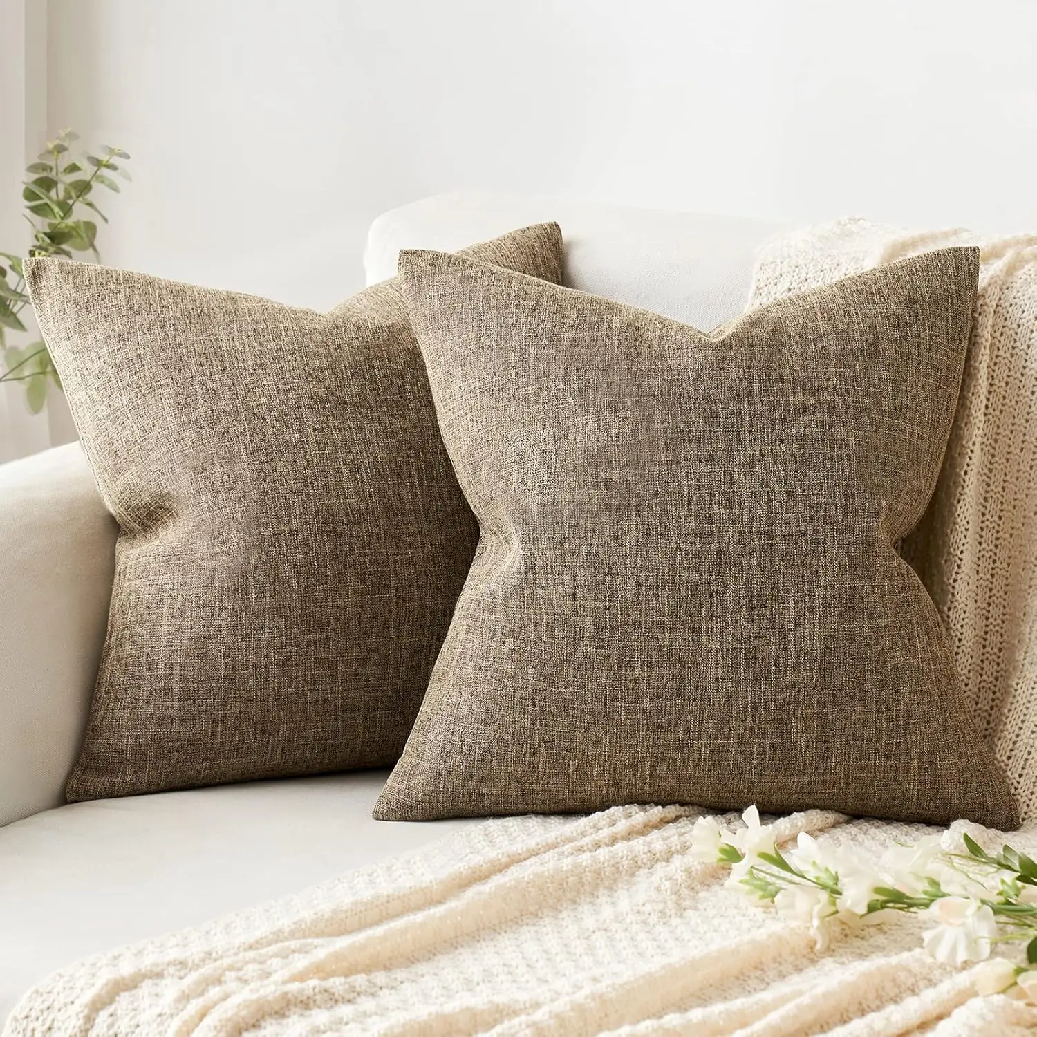 Pa Of 2 Decorative Linen Burlap Pillow Covers Farmhouse Boho Accent Pillowcases For Sofa Car Couch Bedroom Living Room Decor
Pa Of 2 Decorative Linen Burlap Pillow Covers Farmhouse Boho Accent Pillowcases For Sofa Car Couch Bedroom Living Room Decor