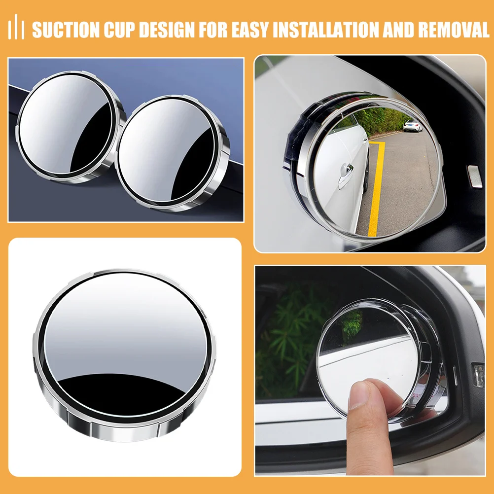 2Pcs Suction Cup Blind Spot Rearview Mirror Wide-Angle Clear Surface Car Side Mirror Glare Reduction Automotive
2Pcs Suction Cup Blind Spot Rearview Mirror Wide-Angle Clear Surface Car Side Mirror Glare Reduction Automotive