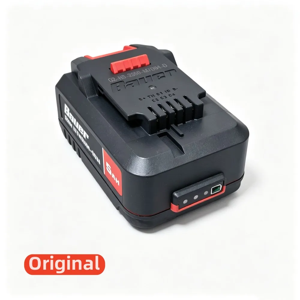 Original 5Ah for Bauer 20V 1701C-B 1702C-B 1781C-B1 1792C-B1 1895C-B 1907C-B Electric Saw Drill Screwdriver Power Tool Battery
Original 5Ah for Bauer 20V 1701C-B 1702C-B 1781C-B1 1792C-B1 1895C-B 1907C-B Electric Saw Drill Screwdriver Power Tool Battery