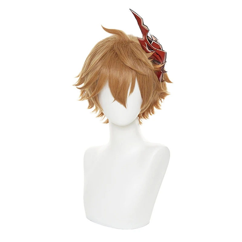 Genshin Impact Tartaglia Cosplay Short Brown Heat Resistant Synthetic Hair Halloween Party Anime Cosplay Wigs
Genshin Impact Tartaglia Cosplay Short Brown Heat Resistant Synthetic Hair Halloween Party Anime Cosplay Wigs