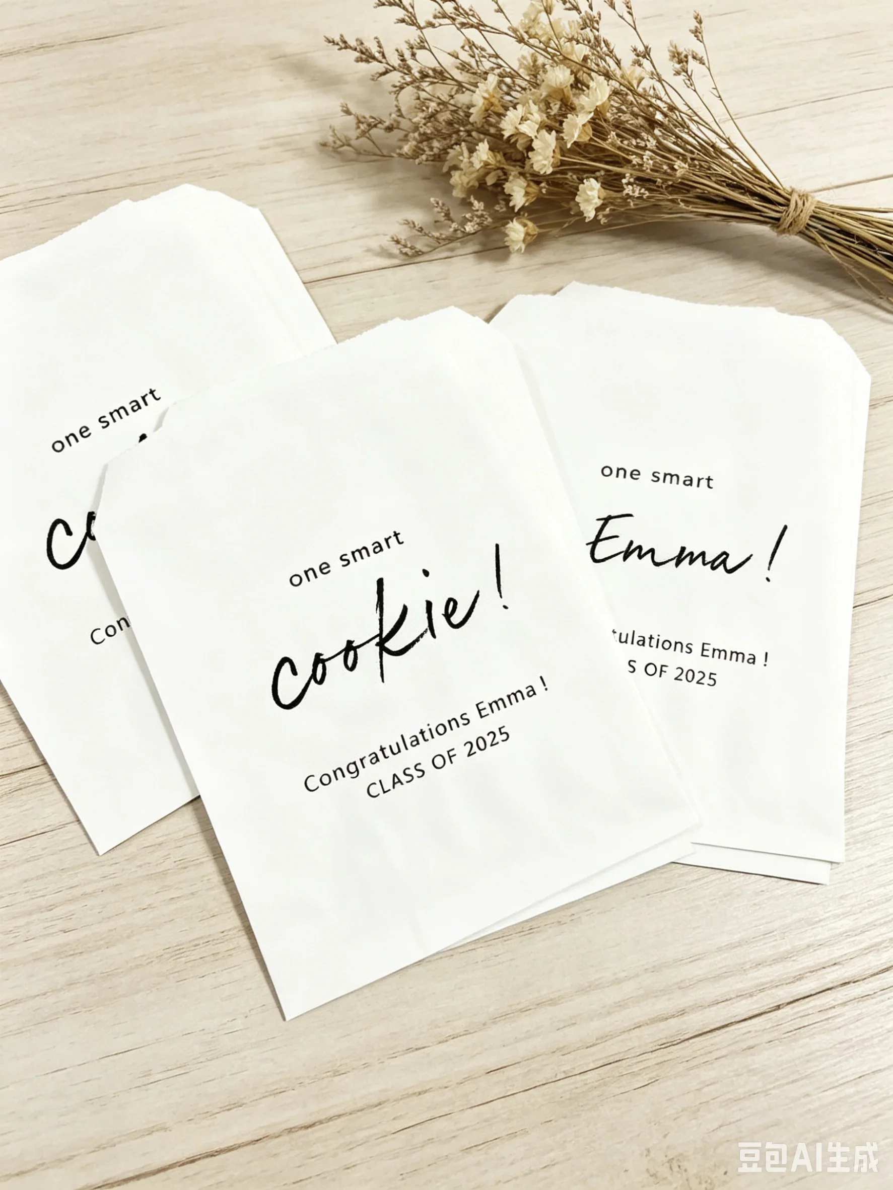One Smart Cookie Personalized Graduation Favor Bags Custom Print Grad Party Candy Cookie Treat Gift Bags
One Smart Cookie Personalized Graduation Favor Bags Custom Print Grad Party Candy Cookie Treat Gift Bags