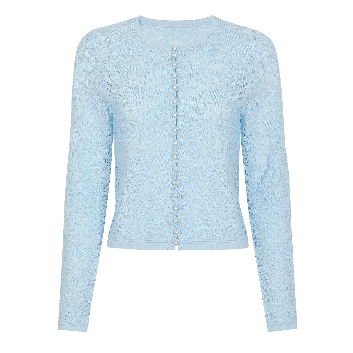 26132 High Quality Spring And Autumn New Fashionable Hollow Embroidery Lightweight Knitted Top Coat Women's Cardigan
26132 High Quality Spring And Autumn New Fashionable Hollow Embroidery Lightweight Knitted Top Coat Women's Cardigan