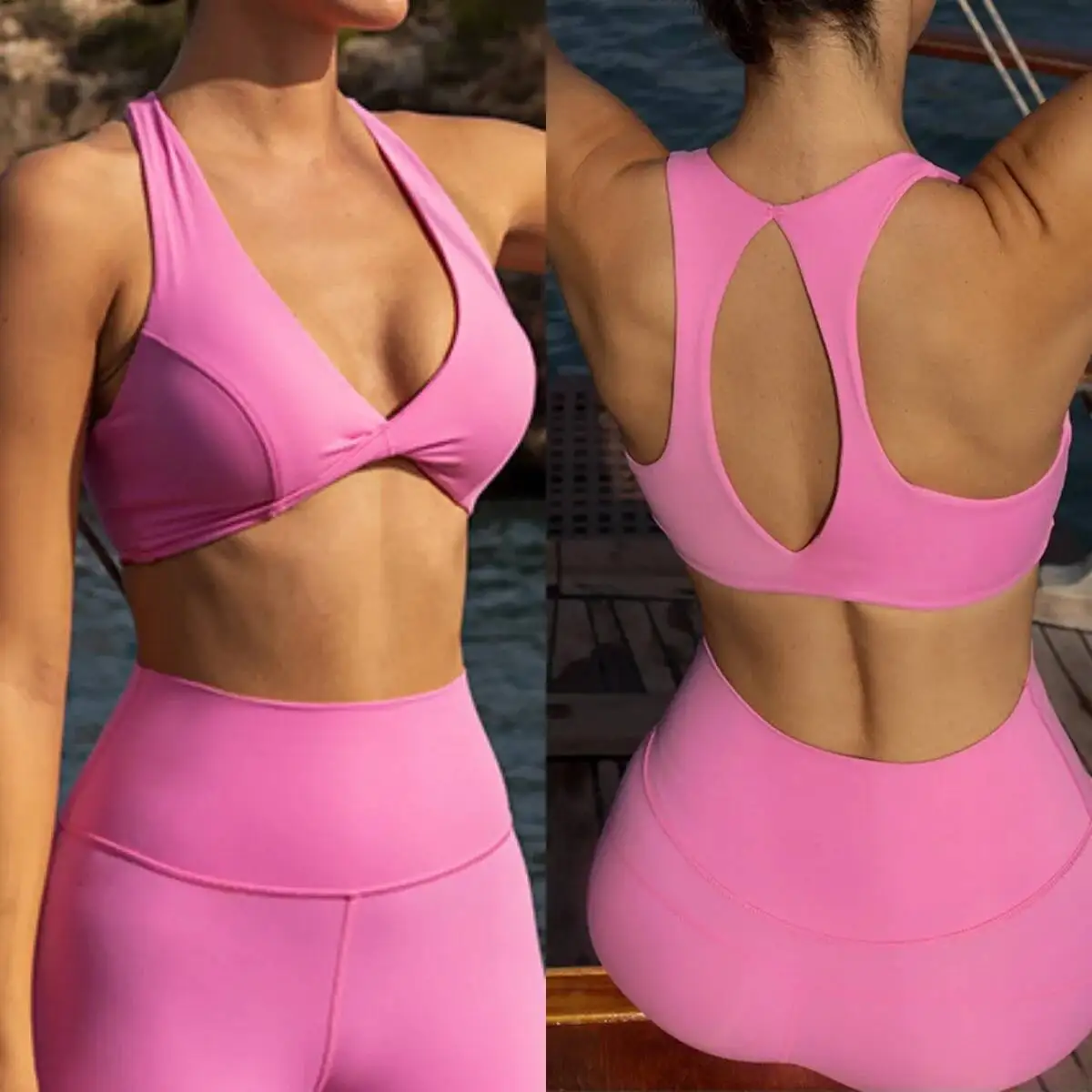 Women Sexy Beauty Back Gym Running Push Up Breathable Wrapped Sports Bras Triangle Cup Underwear Yoga Pants
Women Sexy Beauty Back Gym Running Push Up Breathable Wrapped Sports Bras Triangle Cup Underwear Yoga Pants