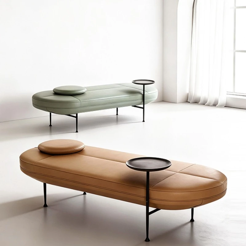 Italian minimalist, leather bench, living room shoe changing stool, bedroom end stool
Italian minimalist, leather bench, living room shoe changing stool, bedroom end stool