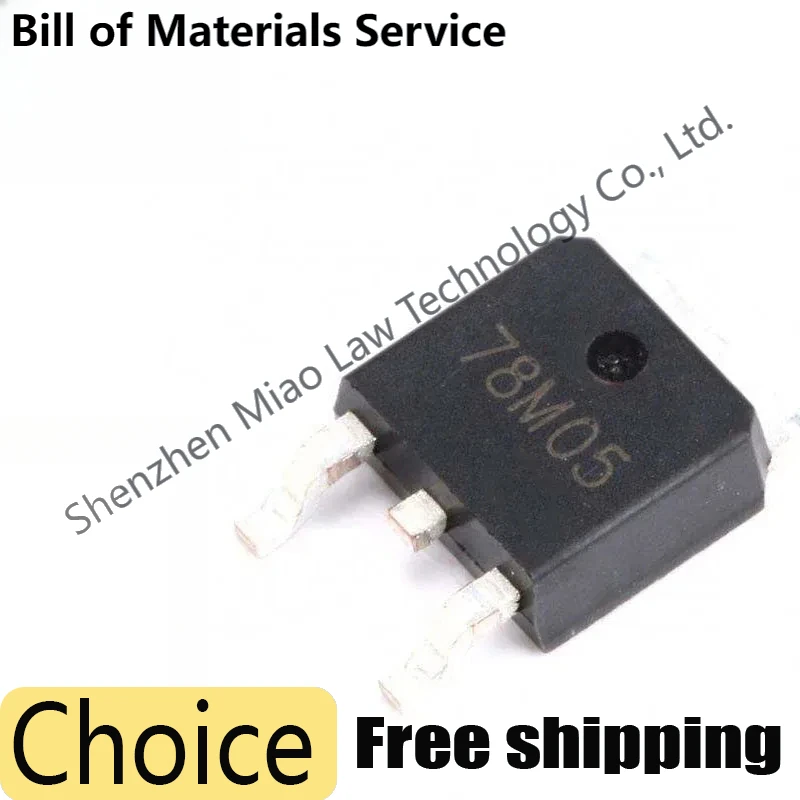 10PCS 78M05 TO-252 7805 L78M05CDT 78M06 78M08 78M09 78M12 78M15 LM317M L7806 7808 7812 Three-terminal voltage regulator Triode
10PCS 78M05 TO-252 7805 L78M05CDT 78M06 78M08 78M09 78M12 78M15 LM317M L7806 7808 7812 Three-terminal voltage regulator Triode