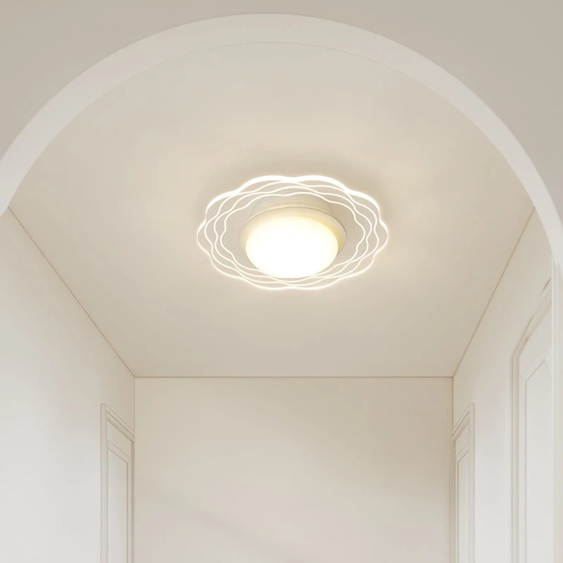 Modern Minimalist White Acrylic LED Ceiling Lamp Cream Flower Entrance Corridor Aisle Bedroom Creative Personality Light Fixture
Modern Minimalist White Acrylic LED Ceiling Lamp Cream Flower Entrance Corridor Aisle Bedroom Creative Personality Light Fixture