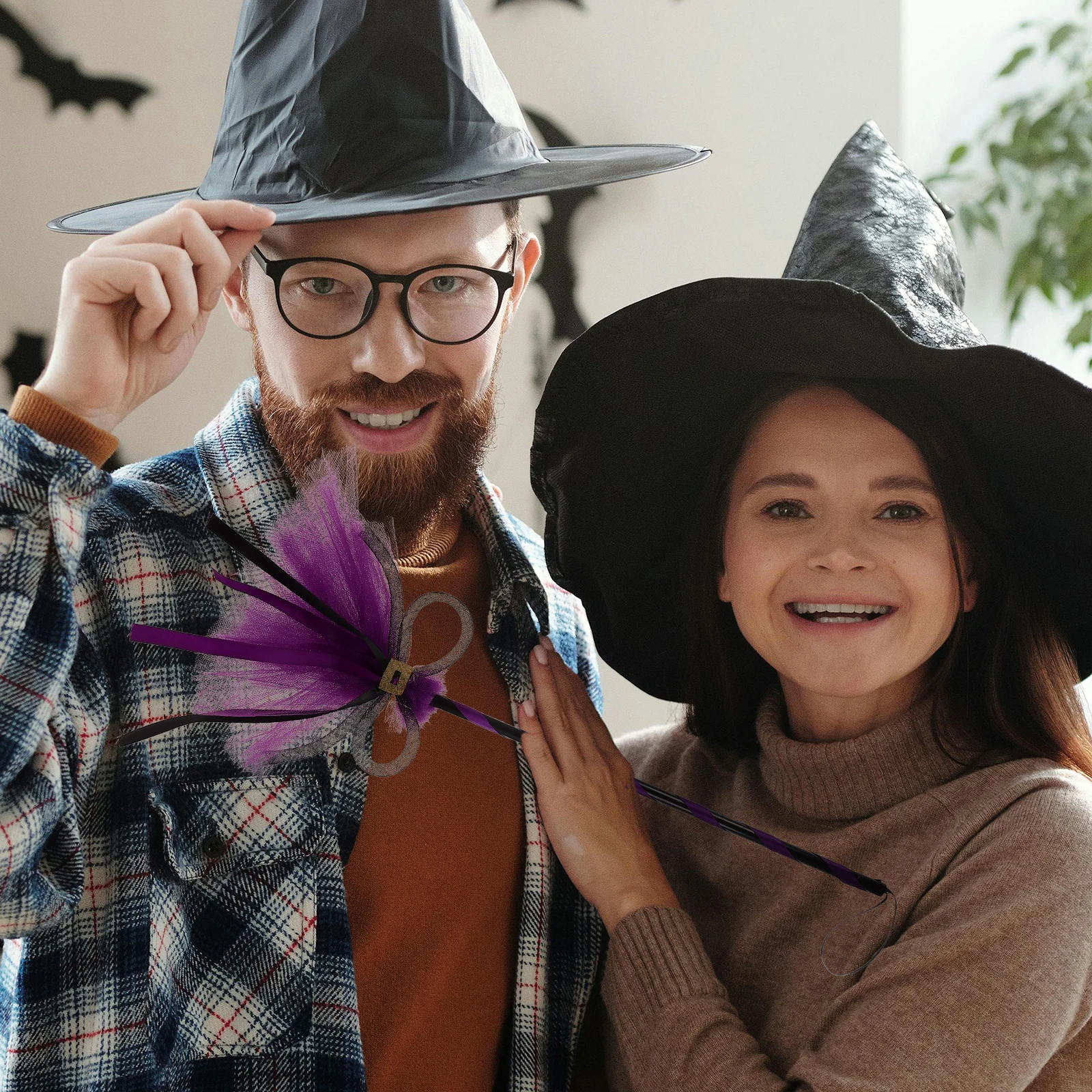 Witch Broom Halloween Costume Accessories Black Small Props for Kids Lightweight Comfortable Grip Cosplay Decorations
Witch Broom Halloween Costume Accessories Black Small Props for Kids Lightweight Comfortable Grip Cosplay Decorations