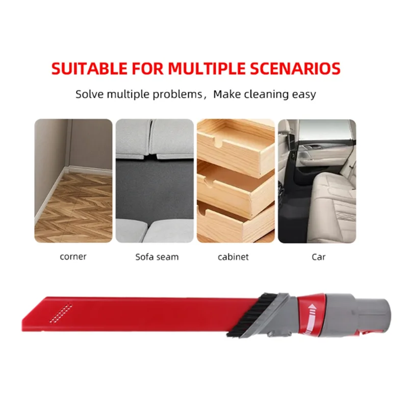 B07B-Crevice Brush Tool + запасные части для удлинительного шланга для пылесоса Dyson V7/V8/V10/V11/V12/V15, нежный космический инструмент
B07B-Crevice Brush Tool + запасные части для удлинительного шланга для пылесоса Dyson V7/V8/V10/V11/V12/V15, нежный космический инструмент