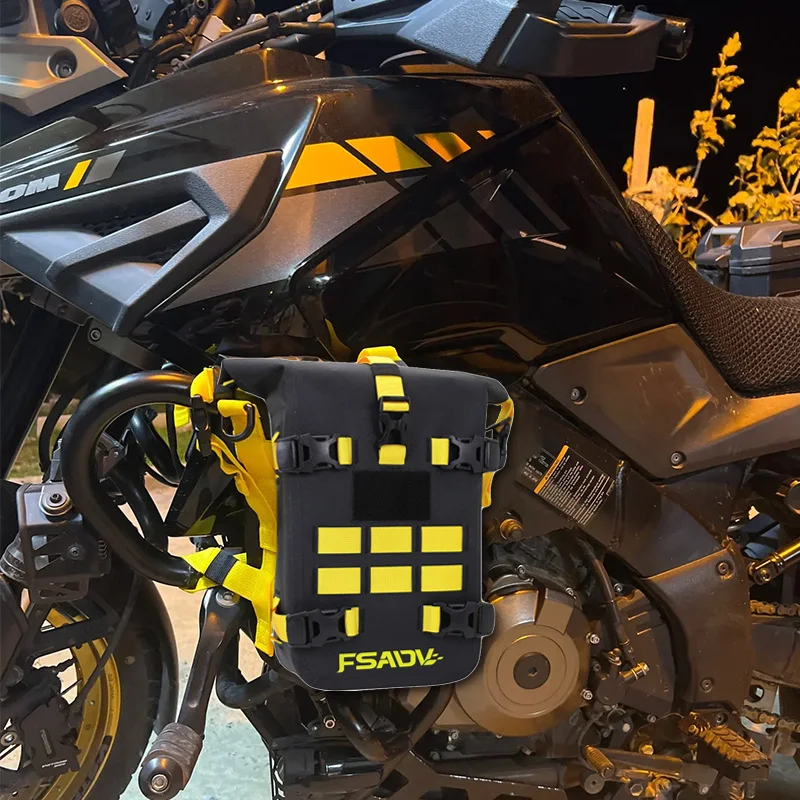 1/2PC Motorcycle Bumper Bag For BMW R1250GS R1300GS For HONDA NC750X CB500X Waterproof Crash Bars Bag Bumper Repair Tool Bag
1/2PC Motorcycle Bumper Bag For BMW R1250GS R1300GS For HONDA NC750X CB500X Waterproof Crash Bars Bag Bumper Repair Tool Bag