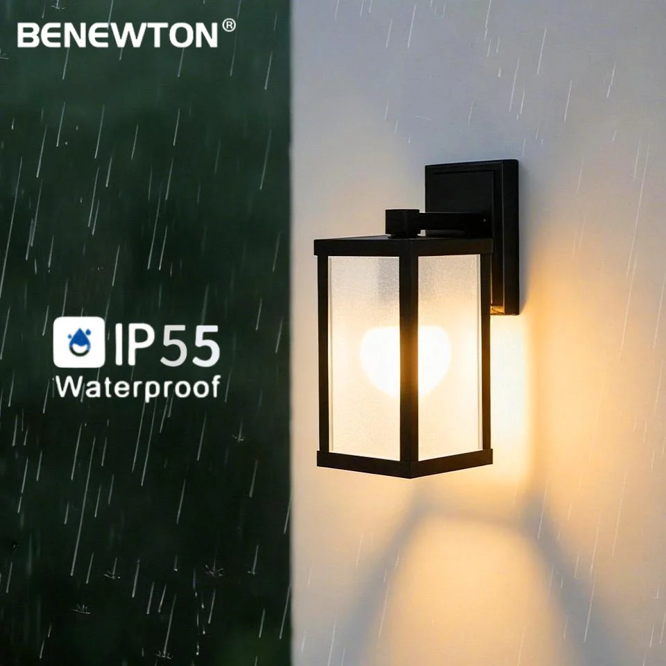 IP55 Waterproof Outdoor Wall Light Aluminum Black Modern Wall Sconce External Garden Porch Courtyard Wall Lighting Fixture
IP55 Waterproof Outdoor Wall Light Aluminum Black Modern Wall Sconce External Garden Porch Courtyard Wall Lighting Fixture