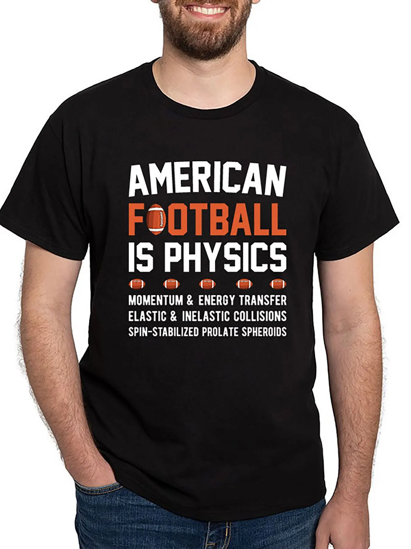 American football is physics 158205 funny Men’s Short Sleeve Graphic T-shirt Collection black
American football is physics 158205 funny Men’s Short Sleeve Graphic T-shirt Collection black