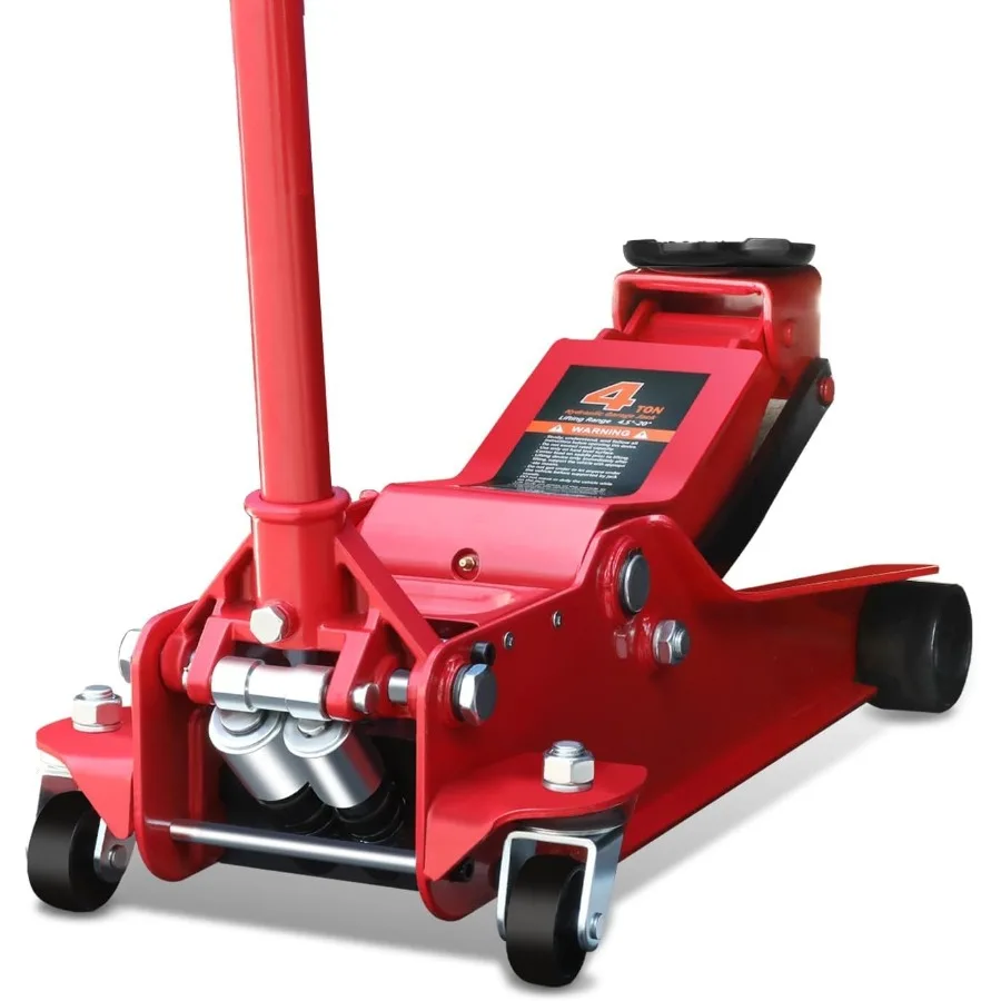 4 Ton Low Profile Floor Jack Heavy Duty Steel Hydraulic Car Jack with Dual Pistons Quick Lift Pump Hydraulic Racing Floor Jack
4 Ton Low Profile Floor Jack Heavy Duty Steel Hydraulic Car Jack with Dual Pistons Quick Lift Pump Hydraulic Racing Floor Jack