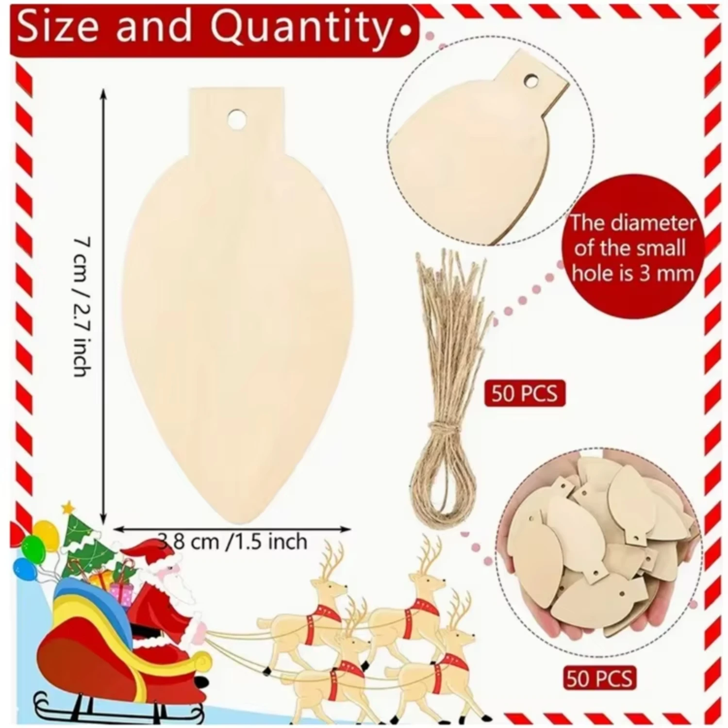 100pcs Unfinished Wooden Hanging Decorations Signs Paintings for Christmas and Thanksgiving Tree Gnomes
100pcs Unfinished Wooden Hanging Decorations Signs Paintings for Christmas and Thanksgiving Tree Gnomes
