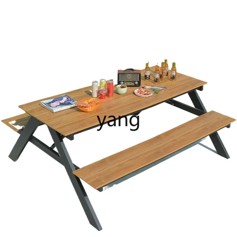 LH outdoor table and chair park chair leisure courtyard outdoor pendulum one-piece plastic wood bench combination
LH outdoor table and chair park chair leisure courtyard outdoor pendulum one-piece plastic wood bench combination