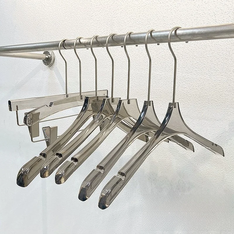 Transparent Crystal Acrylic Clothes Hanger for Women Anti-Slip Clothes Hanger for Clothing Stores High End Faion Accory
Transparent Crystal Acrylic Clothes Hanger for Women Anti-Slip Clothes Hanger for Clothing Stores High End Faion Accory