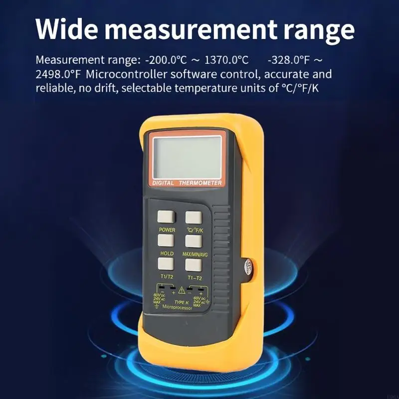Professional Metal Thermometers 1300C Ranges K Type Probes For Oven And Furnaces
Professional Metal Thermometers 1300C Ranges K Type Probes For Oven And Furnaces