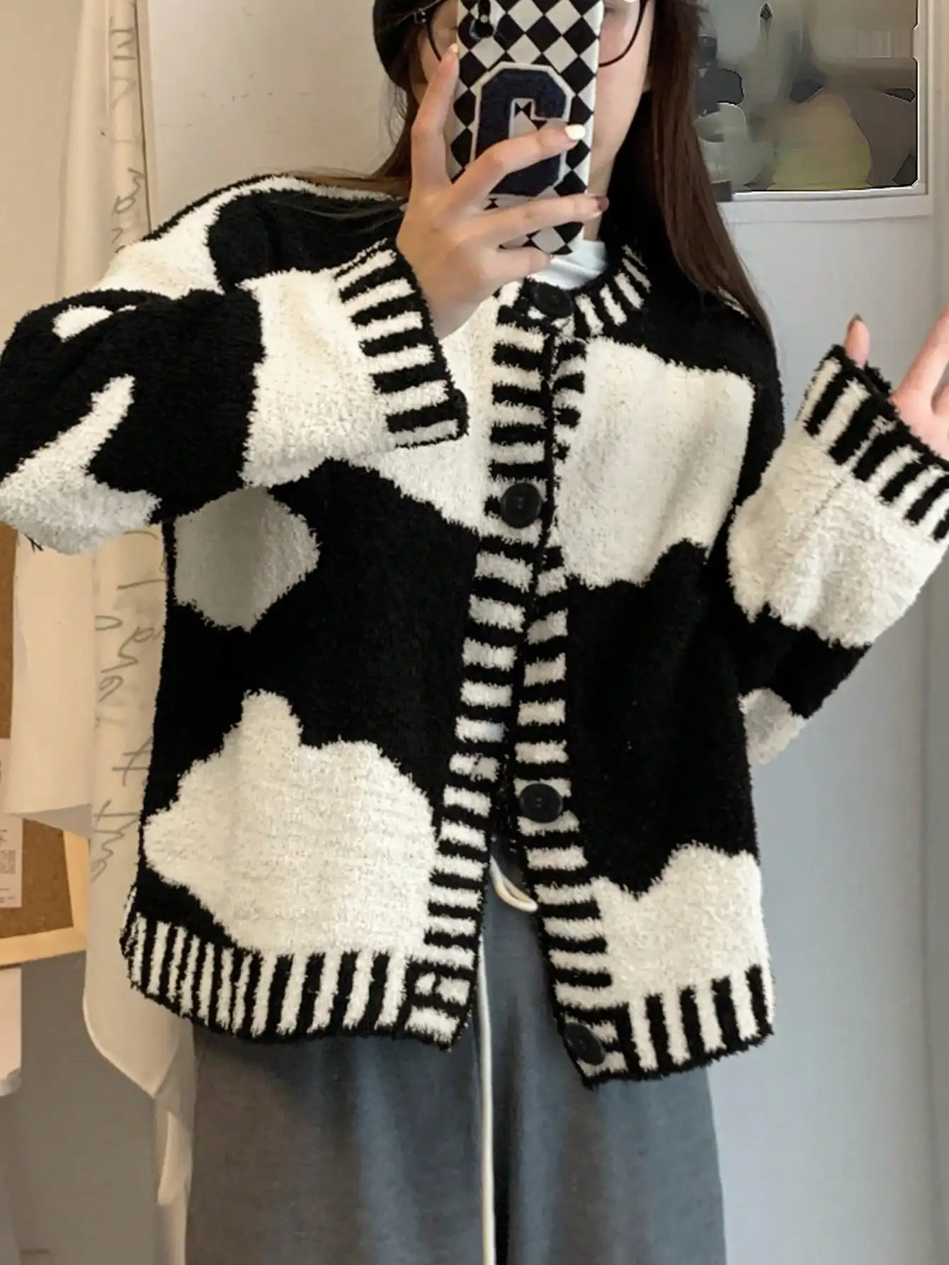 French High-End Cow-Colored Jacket for Women 2025 New Hot Style Spring & Fall Fashionable Age-Reducing Beautiful Western-Style Clothes
French High-End Cow-Colored Jacket for Women 2025 New Hot Style Spring & Fall Fashionable Age-Reducing Beautiful Western-Style Clothes