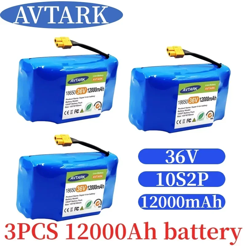 NEW100%Original AVTARK 10S2P rechargeable battery 36V 12000Ah suitable for electric scooter/twist scooter power supply operation
NEW100%Original AVTARK 10S2P rechargeable battery 36V 12000Ah suitable for electric scooter/twist scooter power supply operation