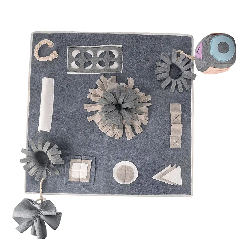 1Pcs Felt Slow Eating Mat for Dogs Small Medium Large Pet Snuffle Mat Dog Feeding Training Pad Sniffing Blanket Stress Relief
1Pcs Felt Slow Eating Mat for Dogs Small Medium Large Pet Snuffle Mat Dog Feeding Training Pad Sniffing Blanket Stress Relief