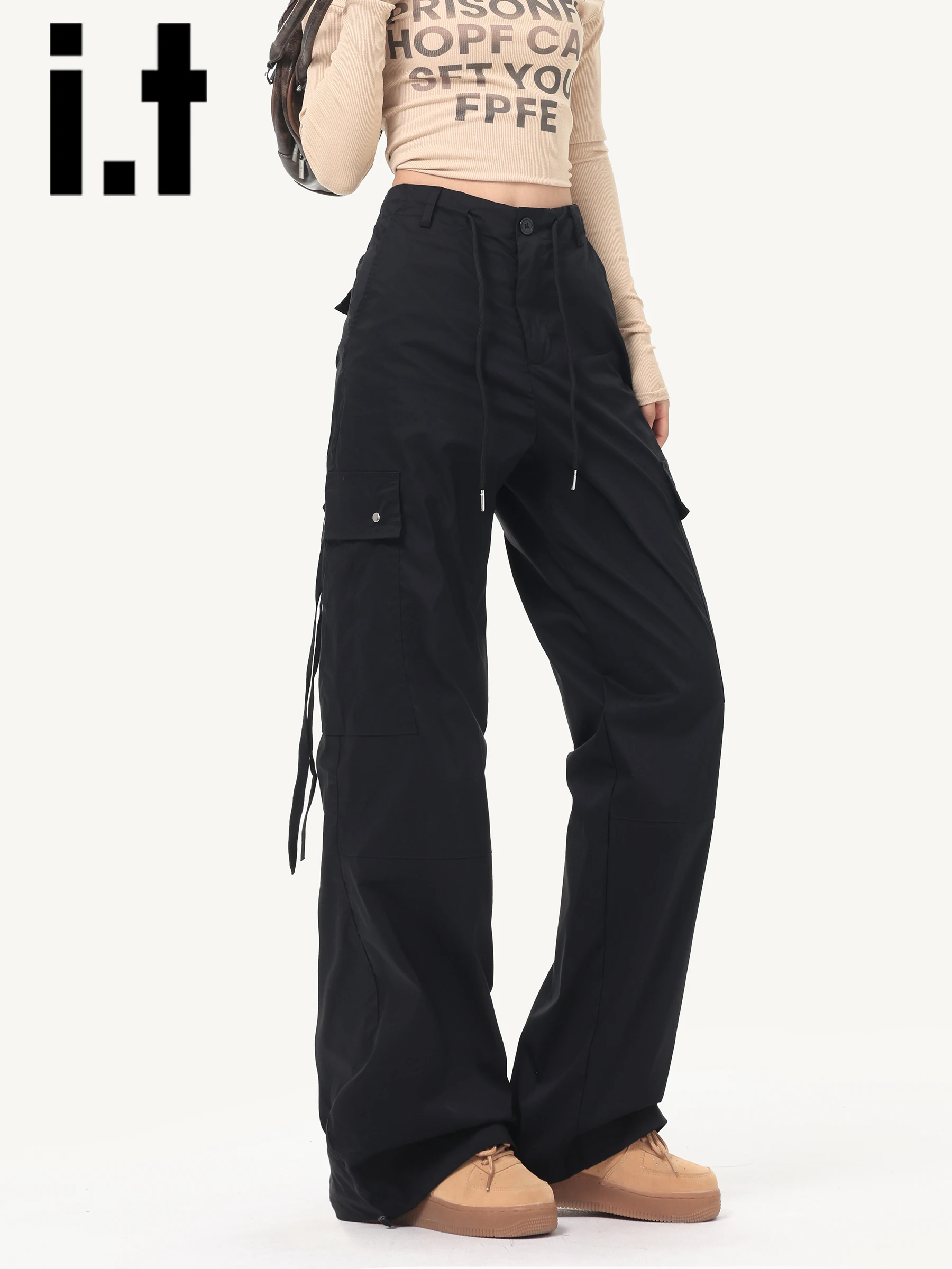 Bla Workwear Pants Women's New 2026 Autumn Straight Cut Qui Dry Sports Climbing Trousers Casual High Waist Elastic Waisand
Bla Workwear Pants Women's New 2026 Autumn Straight Cut Qui Dry Sports Climbing Trousers Casual High Waist Elastic Waisand