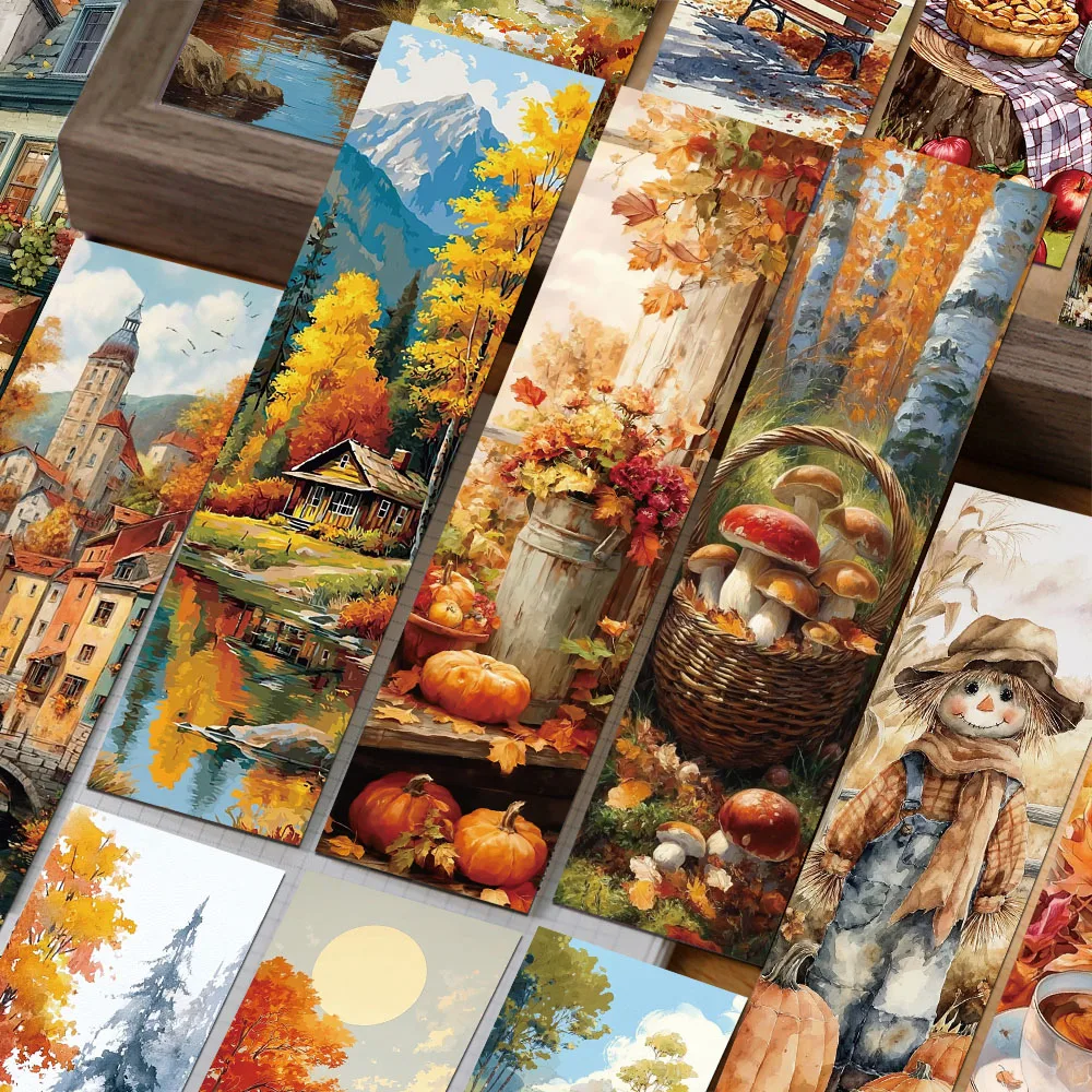 30pcs Cartoon Autumn Bookmarks Reading Pages Books Annotated School Stationary Supplies Aesthetic Bookmarks Students Gifts
30pcs Cartoon Autumn Bookmarks Reading Pages Books Annotated School Stationary Supplies Aesthetic Bookmarks Students Gifts