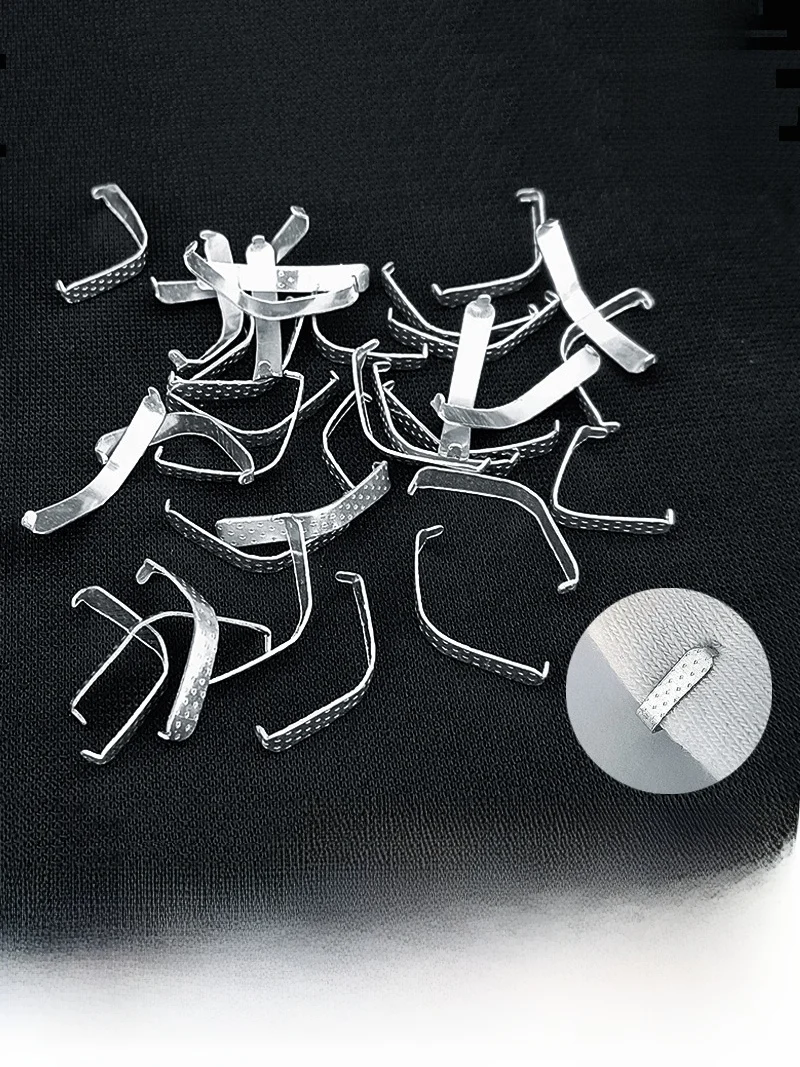 Silver Aluminum Bule Disposable Sos Fixing Clip for Sos Fastener Silver Color One Time Use Bule for Clothing Accories
Silver Aluminum Bule Disposable Sos Fixing Clip for Sos Fastener Silver Color One Time Use Bule for Clothing Accories
