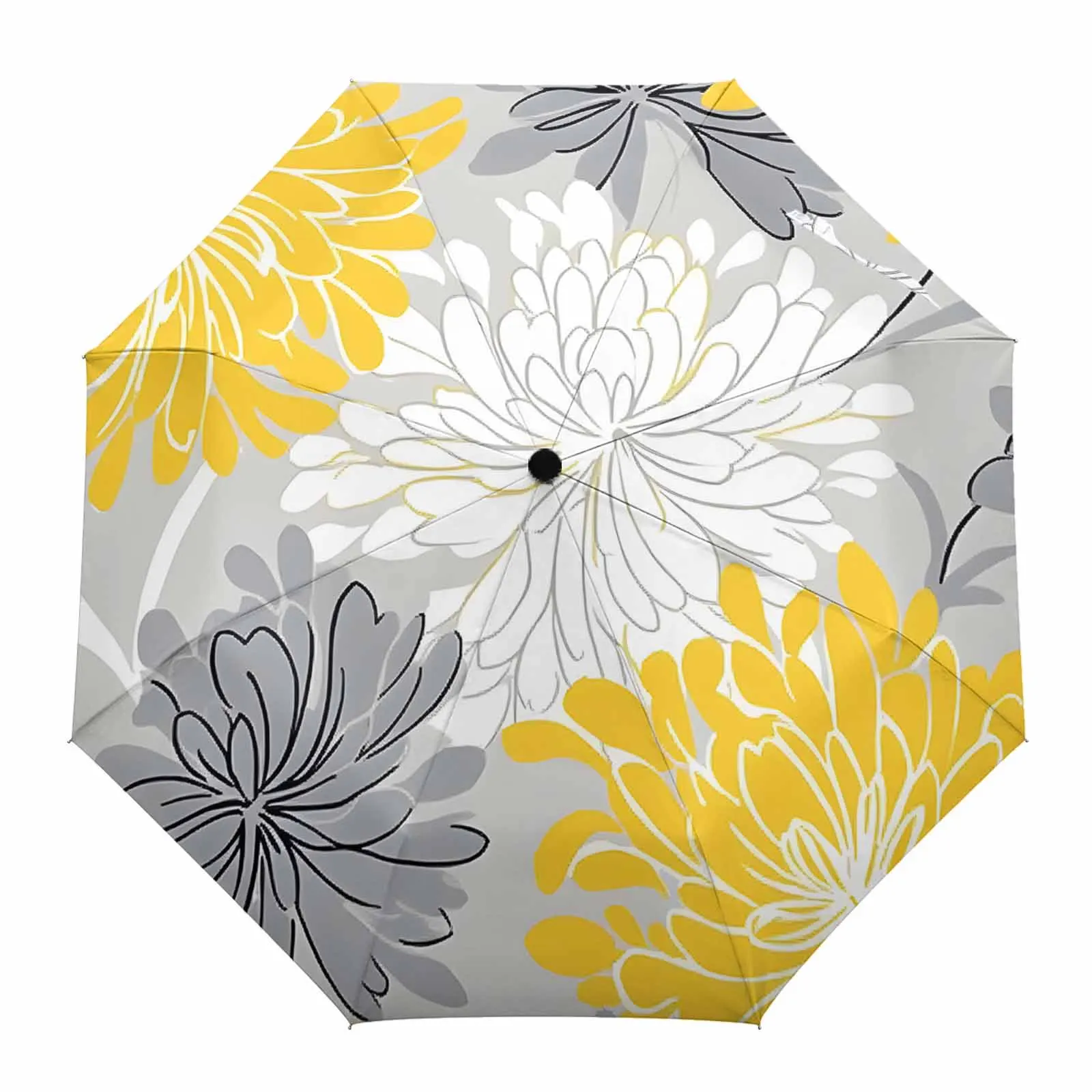 Modernism Spring Yellow Dahlia Flowers Creative Automatic Folding Umbrella Rain Women Windproof Parasol Parapluie
Modernism Spring Yellow Dahlia Flowers Creative Automatic Folding Umbrella Rain Women Windproof Parasol Parapluie