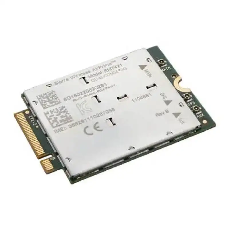 Components Sierra Wireless 2G\ 3G\ 4G\ 5G Module EM7421 Q-M2M-1104681 MOQ 10, brand name SIERRA WIRELESS
Components Sierra Wireless 2G\ 3G\ 4G\ 5G Module EM7421 Q-M2M-1104681 MOQ 10, brand name SIERRA WIRELESS