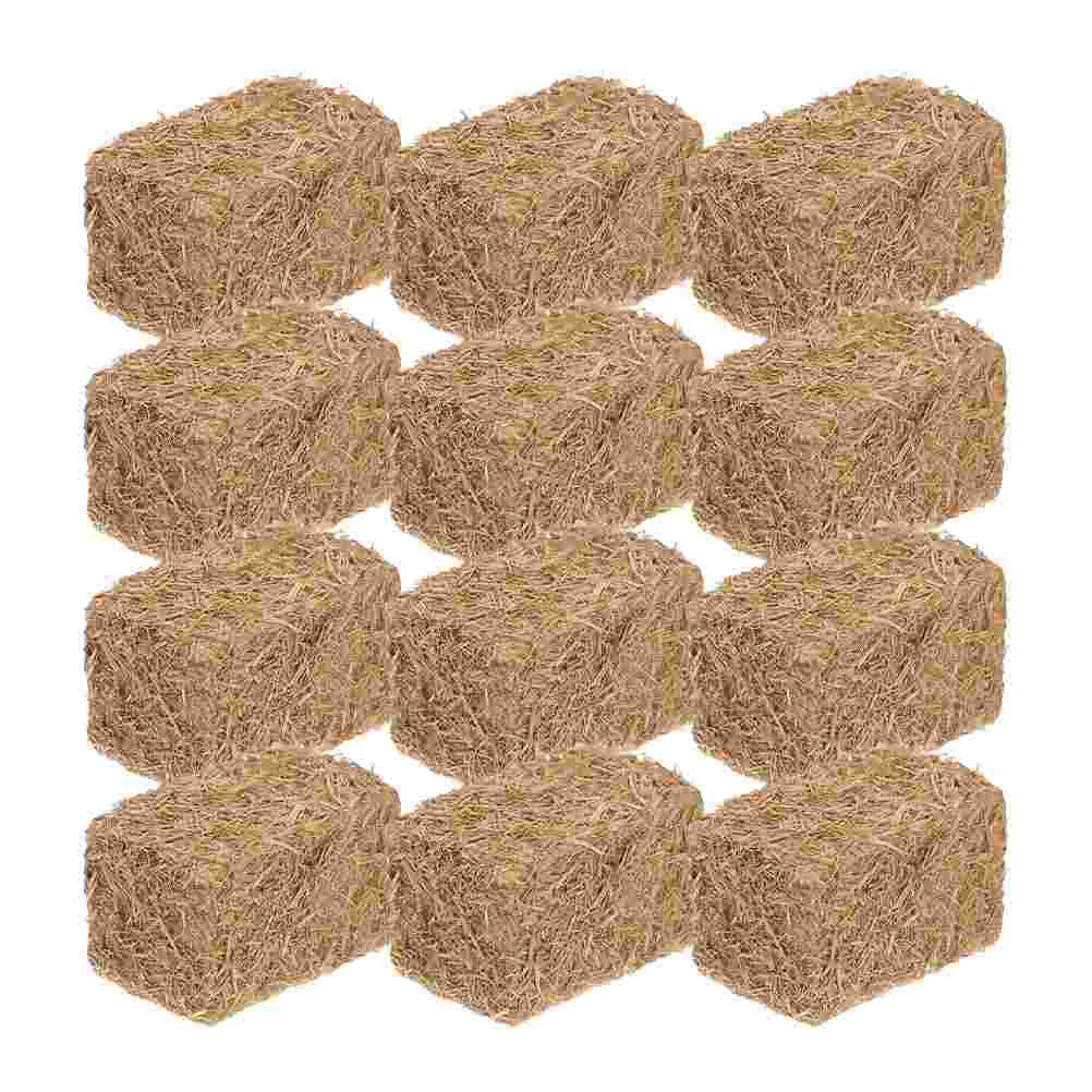 12 Pcs Mini Haystack Model Miniature Prop Statue Small Bale Decoration for Table House Ornament Wood
12 Pcs Mini Haystack Model Miniature Prop Statue Small Bale Decoration for Table House Ornament Wood