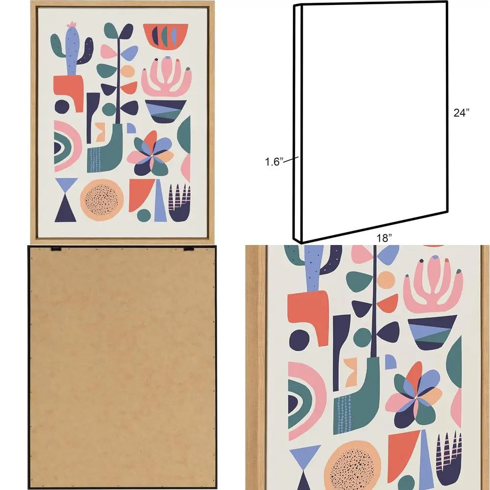 Rachel Lee's 18x24 Mid-Century Modern Succulent Art, Natural-Tone Abstract Wall Decor
Rachel Lee's 18x24 Mid-Century Modern Succulent Art, Natural-Tone Abstract Wall Decor