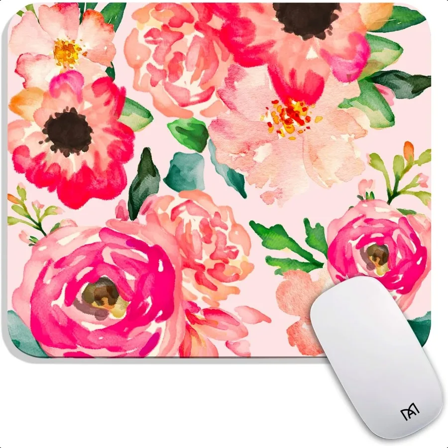 Square Mouse Pad Pink Watercolor Flower Personalized PremiumTextured Custom Mouse Mat Design Washable Mousepad Cloth NonSlip Ru
Square Mouse Pad Pink Watercolor Flower Personalized PremiumTextured Custom Mouse Mat Design Washable Mousepad Cloth NonSlip Ru
