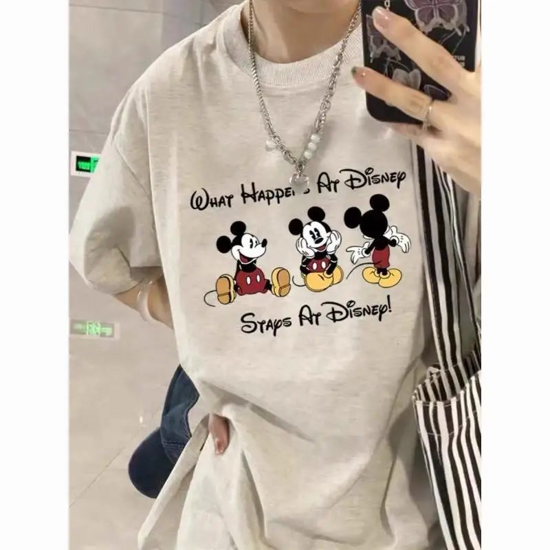 Футболка с принтом мыши, 100% хлопок, для мужчин и женщин, парная модель, летняя свободная одежда 2026
Футболка с принтом мыши, 100% хлопок, для мужчин и женщин, парная модель, летняя свободная одежда 2026