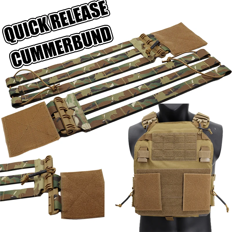 Tactical MOLLE Vest Quick Release Cummerbund Mounting Strap for JPC CPC NCP XPC 420 Vest Airsoft Plate Carrier Vest Accessories
Tactical MOLLE Vest Quick Release Cummerbund Mounting Strap for JPC CPC NCP XPC 420 Vest Airsoft Plate Carrier Vest Accessories
