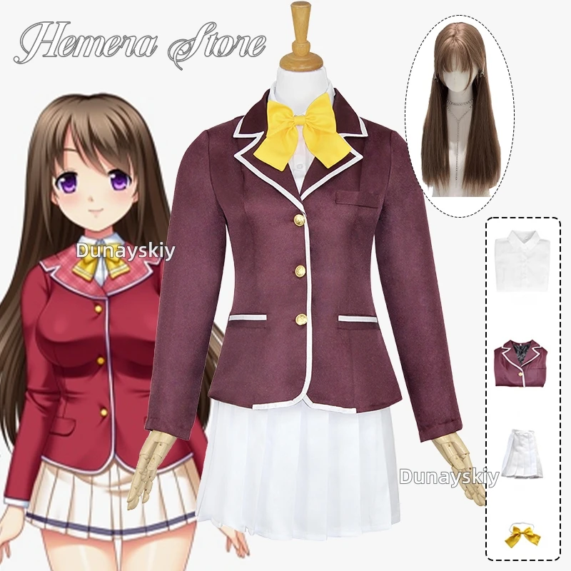 Akitsuki Marinao/Akitsuki Ai Cospaly GALGAME Костюм Парик Японский JK Школьная форма Женский Kawaii Campus Set Аниме Ролевая игра
Akitsuki Marinao/Akitsuki Ai Cospaly GALGAME Костюм Парик Японский JK Школьная форма Женский Kawaii Campus Set Аниме Ролевая игра