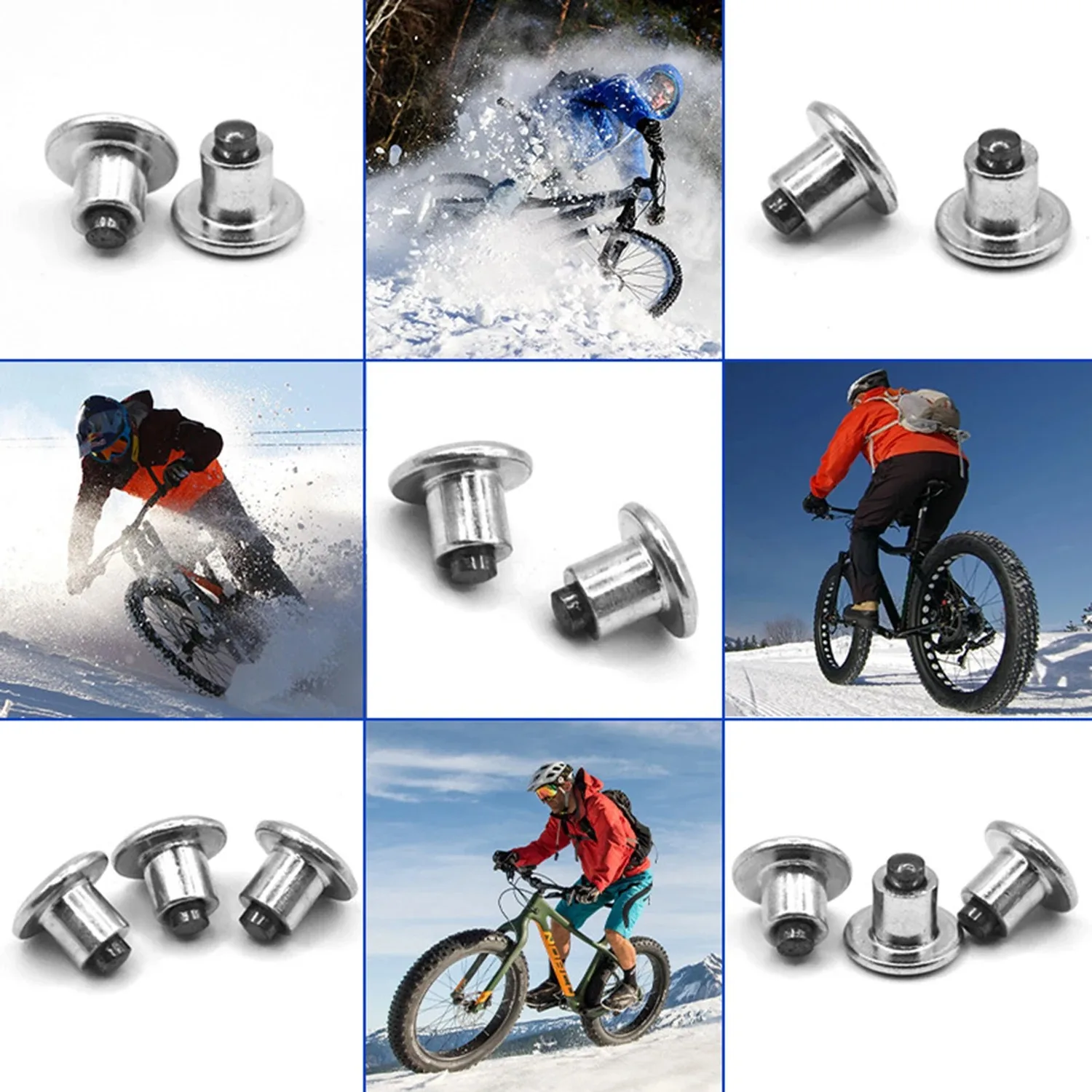 100pcs Universal Car Wheel Tire Studs Winter Anti-Slip Stud Snow Spikes Tire Cleats for Trucks Auto Motorcycle Bike Shoe Soles
100pcs Universal Car Wheel Tire Studs Winter Anti-Slip Stud Snow Spikes Tire Cleats for Trucks Auto Motorcycle Bike Shoe Soles